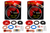 2 Absolute Kit 0 Complete 0 Gauge Amplifier Amp Kit with RCA Interconnect Cable