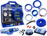 Pro Series Complete 0 Gauge Amplifier Installation Kit for any Car Truck RV or Boat