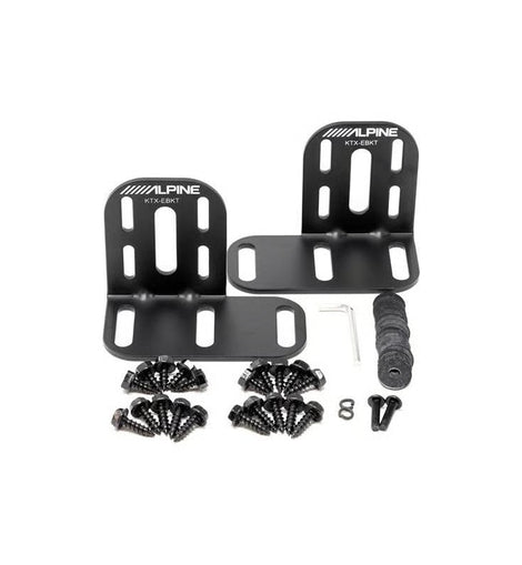 Alpine KTX-EBKT Universal Mounting Bracket for Alpine Subwoofer Enclosures