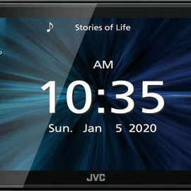 Jvc KW-M560BT 6.8" Double-DIN Touchscreen Digital Multimedia Receiver with Bluetooth, Apple CarPlay, Android Auto (Sirius XM Ready)