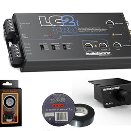 AudioControl LC2i PRO 2-channel line output converter+ Electrical Tape+ Phone Holder