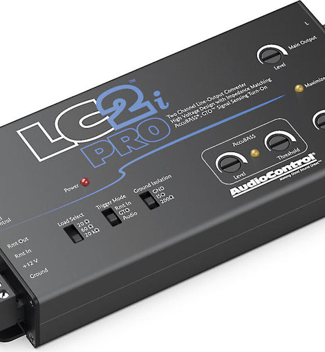 AudioControl LC2i PRO 2-channel line output converter with AccuBASS™