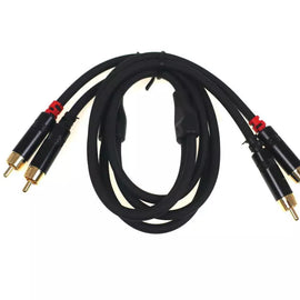 Yorkville LP203RR Dual RCA to RCA Cable - 3 Feet