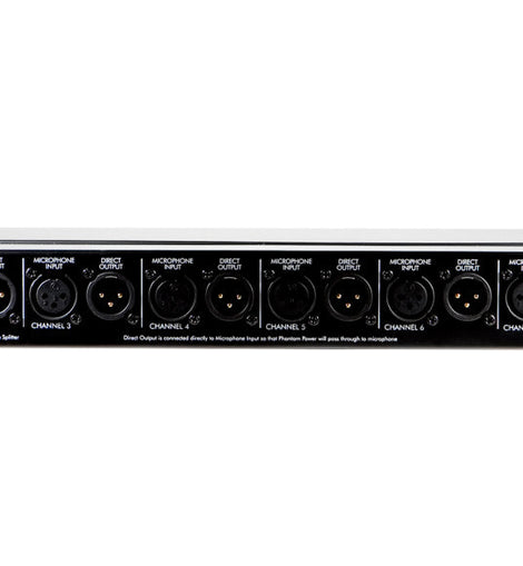 ART ARTS8-3WAY 8-Channel 3-Way Mic Splitter