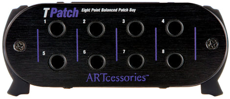 ART TPATCH 8-point 1/4 inch TRS Balanced Patchbay