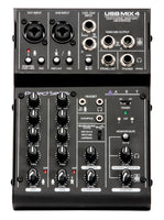 ART USBMIX4 4 Channel USB Recording Mixer