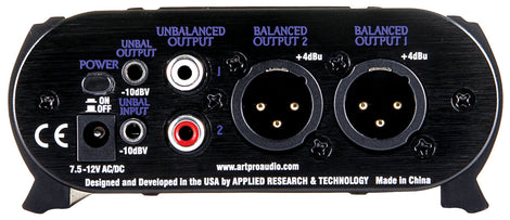 ART CLEANBOXPRO 2-channel Balanced / Unbalanced Level Converter