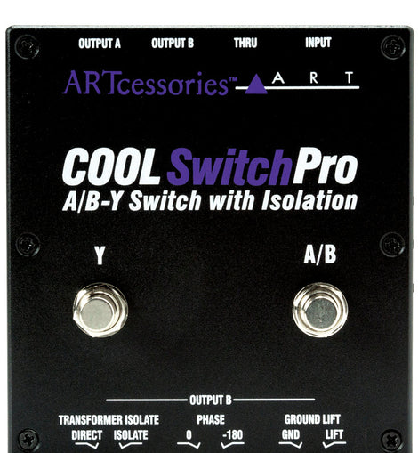 ART COOLSWITCHPRO A/B/Y Amplifier Switching Pedal