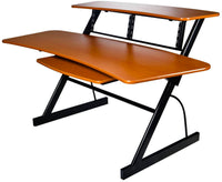 Yorkville SD1 Large Studio Desk / Workstation - Woodgrain Finish