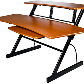 Yorkville SD1 Large Studio Desk / Workstation - Woodgrain Finish