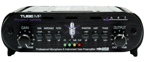 ART TUBEMPUSBU Tube Preamp and Audio Interface