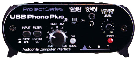 ART USBPHONOPLUSPS Phono Preamp and Audio Interface