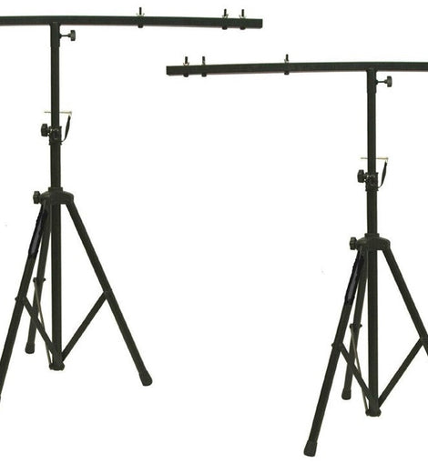 2 MR DJ LS200-5S DJ Pro Audio Lighting Fixture Tripod Stand 5' T-Bar Light Truss