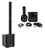 Mackie SRM-Flex 1300 Watt Line Array Speaker PA System w/Sub+M50X Headphones