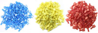 900 PCS 12-10 16-14 22-18 Gauge Fully Insulated Male Spade Quick Disconnect Speaker Butt Wire Connector Nylon