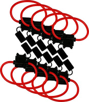 10 pack AT 8 gauge Fuse Holder CQ211M Maxi Car Audio 12 Volt