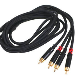 Yorkville LP210RR Premium Dual RCA to RCA Cable - 10 Feet