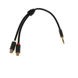 Yorkville LP237Y Premium 1/8 TRS To 2 RCA Female