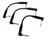 Yorkville PCC-06S1A Studio One Pedal Board Connector Cable (3-Pack) - 6 in