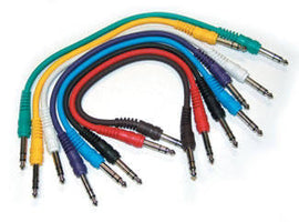 Yorkville AA17 1/4in TRS-M To 1/4in TRS-M (8-Pack) - 1 ft