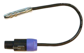 Yorkville AA60 1/4 F to Speakon Adaptor - 6 Inches