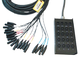 Yorkville SN-164X Professional 16 Channel Snake w/XLR Sends & Returns - 100 Feet