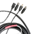 Yorkville SN-225ACX XLR and AC Cable for Active PA Cabinets - 25 Feet