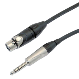 Yorkville PC-6XPMSDLX DLX Series Balanced XLR-M to TRS Cable - 6 Feet