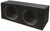Absolute MDHF10  10" Dual Universal Sealed Enclosure Hatchback Angled Box