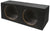 Absolute MDHF12 Dual 12" Universal Angled Hatchback Sealed Enclosure Box