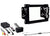 Fit 2013 - 2017 RAM Double Din Car Stereo Dash Kit + Harness + Antenna