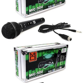 2 MR DJ MIC500 Professional Handheld Uni-Directional Dynamic Microphone