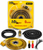 MK Audio MK-KIT0 1/0 Gauge Yellow Amplifier Installation Wiring Kit Complete 3000W Car Audio Amp Kit