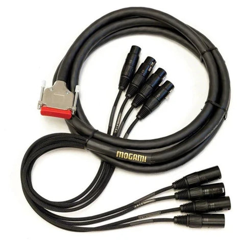 Mogami GOLD-AES-DB25-XLR-03 Digital Recorder Interface Cable - 3 ft