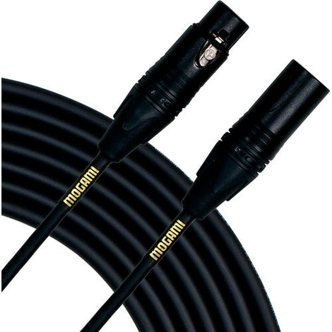 Mogami GOLD STAGE-50 3-Pin XLR Male to XLR Female Mic Cable - 50'