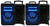 2 MR DJ ACE 15" Portable Speaker with Bluetooth/Rechargeable Battery