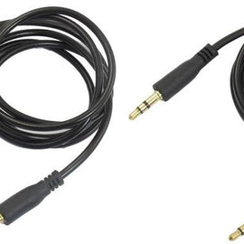 2 Mr Dj ACMM6 6 Feet Cable 1/8" Mini TRS (Stereo) to 1/8" Mini TRS (Stereo)