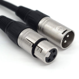 MR DJ CDMX25-5 25' DMX 3-Pin XLR Male to Female Pro Stage DJ Lighting DMX Cable