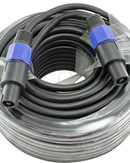 MR DJ 100' Speakon Male to Speakon Male PA DJ Speaker Cable