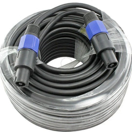 MR DJ 100' Speakon Male to Speakon Male PA DJ Speaker Cable