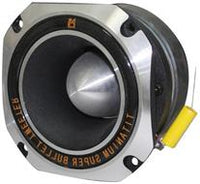 MR DJ HDT1000S 4-Inch Titanium Bullet High Compression Tweeter Ferrite Magnet Chrome