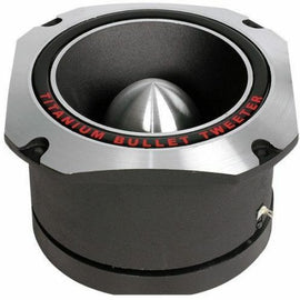 MR DJ HDT1000S 4-Inch Titanium Horn Bullet High Compression Tweeter