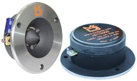 Mr. Dj HDT500S 600W Pair Slim 4-Inch Titanium Bullet High Compression Tweeter with 54 Ounce Ferrite Magnet