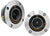 MR DJ HDT800S Pair 4" 400W Chrome High Compression Titanium Bullet Super Tweeter
