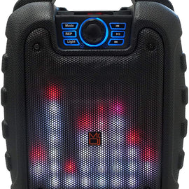 MR. DJ DISCO 5.25" portable speaker w/ Bluetooth rechargeable battery & led light