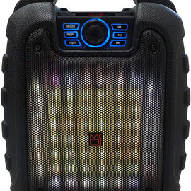MR. DJ DISCO 5.25" portable speaker w/ Bluetooth rechargeable battery & led light