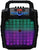MR DJ PARTY ROCK 8" PORTABLE SPEAKER w/ BLUETOOTH RECHARGEABLE BATTERY LED LIGHT