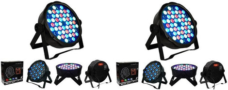 2 MR DJ MEGA354 Slim Disco DJ Party Club Stage Show Lighting Flat Par Wash Lighting