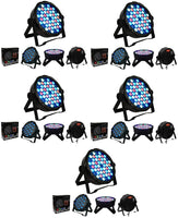 5 MR DJ MEGA354 Slim Disco DJ Party Club Stage Show Lighting Flat Par Wash Lighting