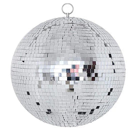 MR DJ MB12 12" mirror ball covered in 1/4-inch mirrored glass + Motor